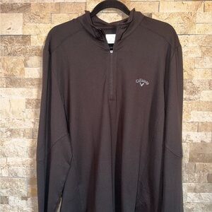 Callaway Charcoal Golf Quarter-Zip Top